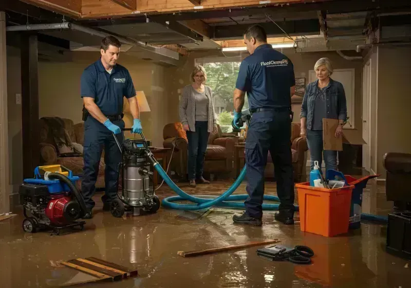 Basement Water Extraction and Removal Techniques process in Star, ID